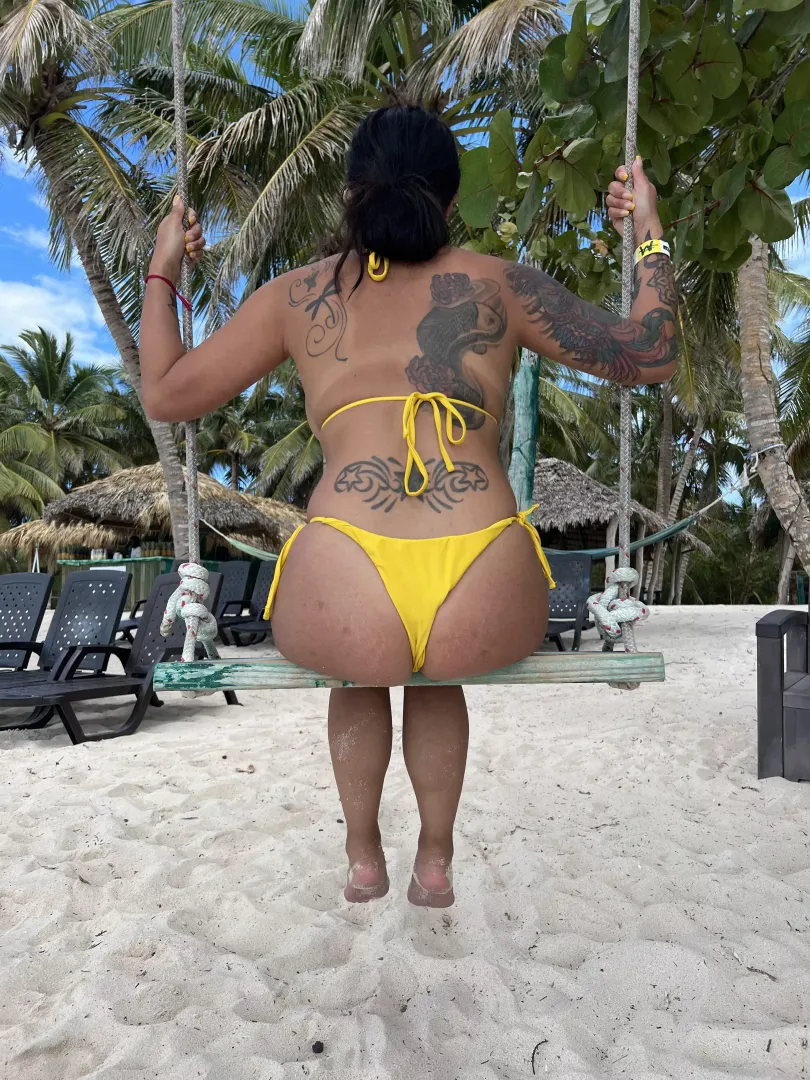 Asian beach peach