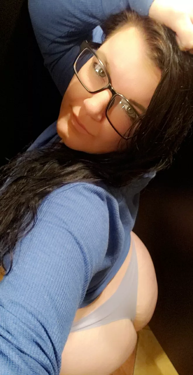 Ass and glasses