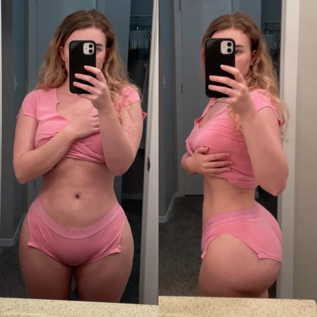 Ass out, pussy fat