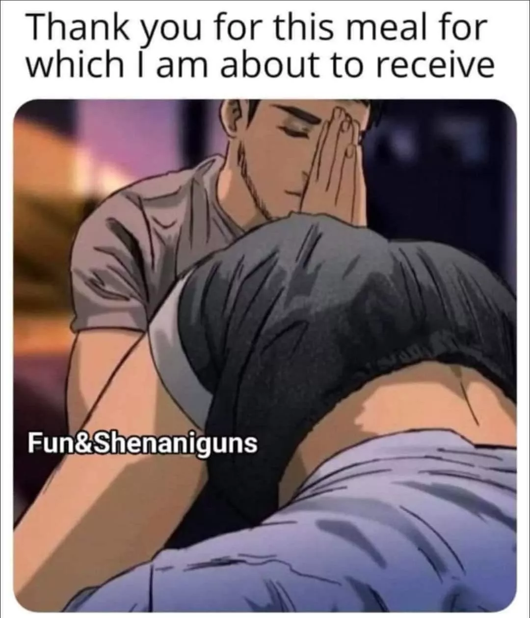 Ass up, face down