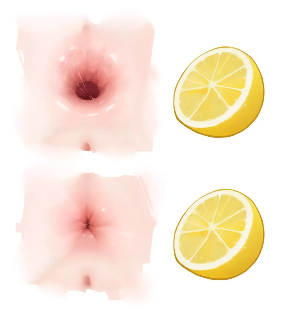 Asshole tasted a lemon