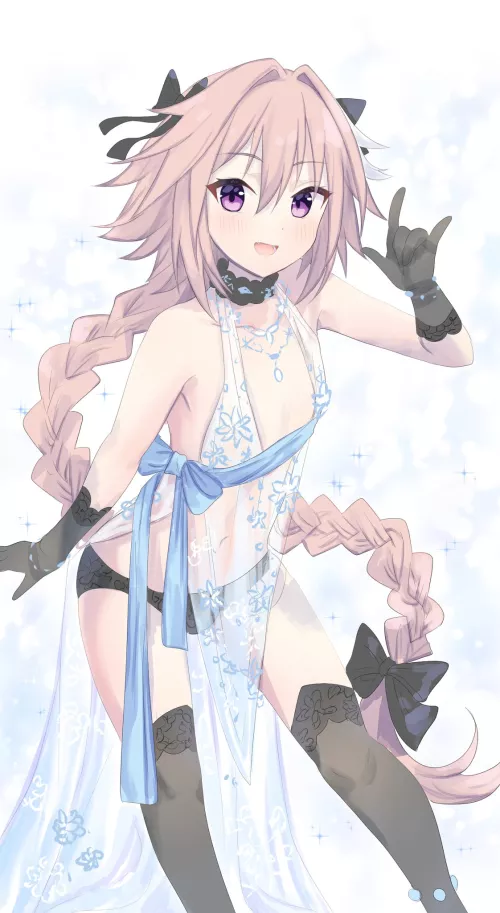 Astolfo-kyun is ready for 2023 with his new outfit