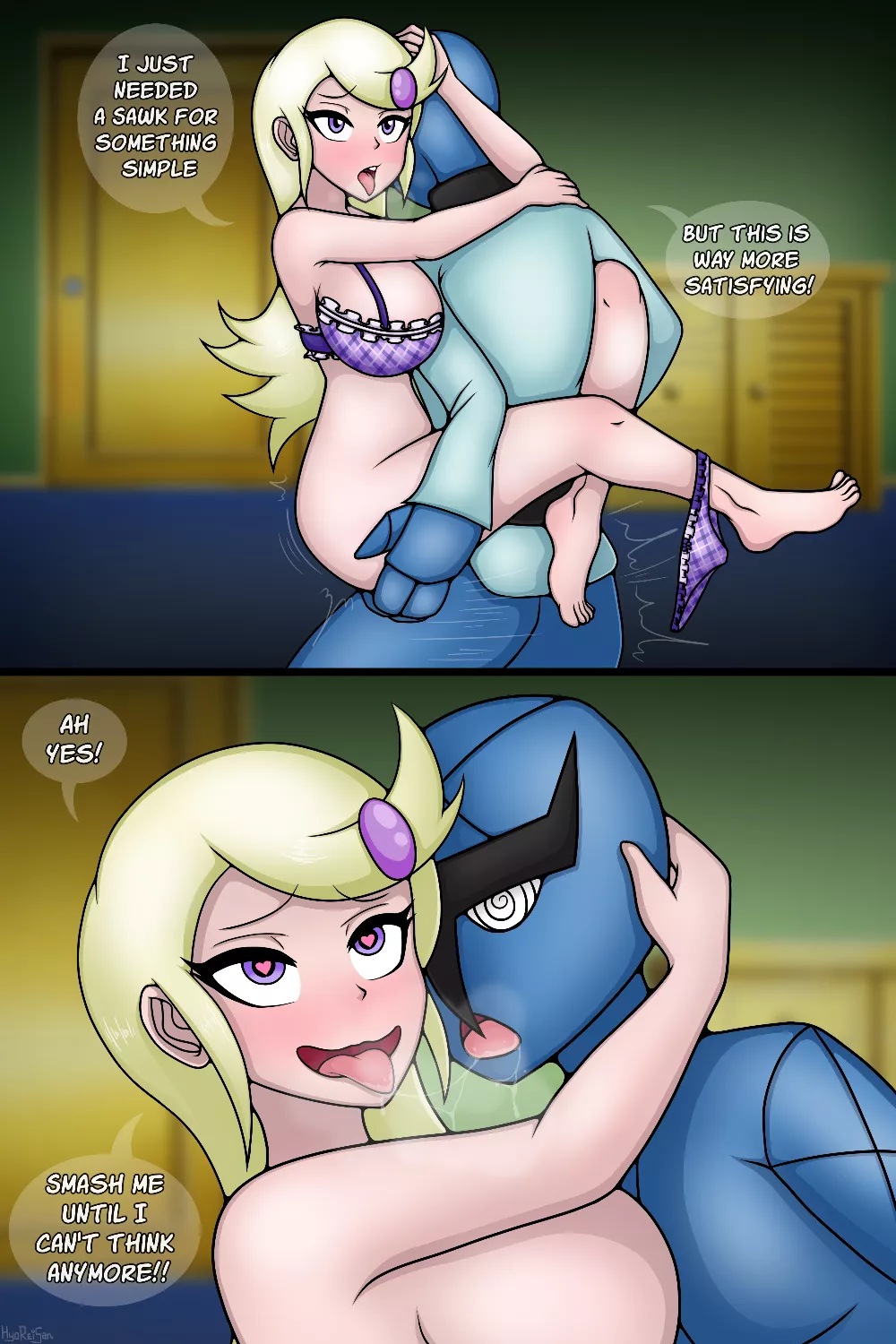 Astrid's pokemon training (HyoReiSan) [Pokemon]