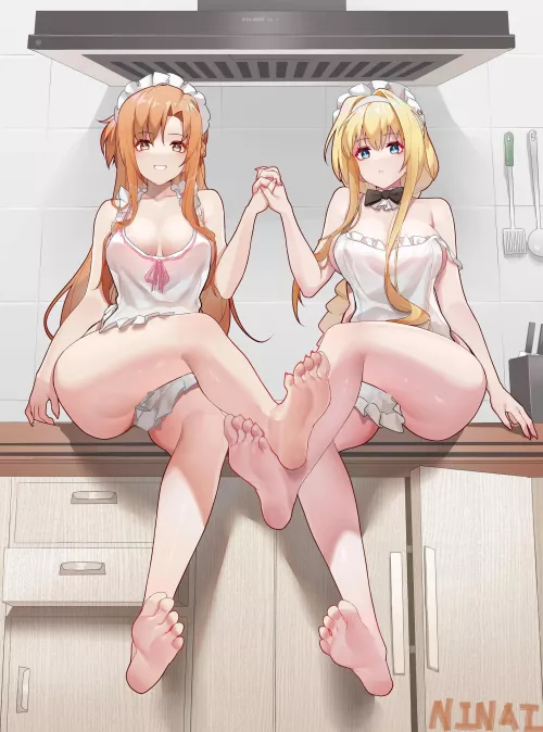 Asuna & Alice (Ninai) [Sword Art Online]