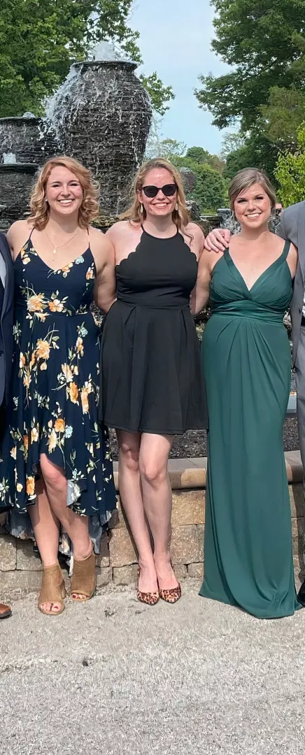 At a wedding
