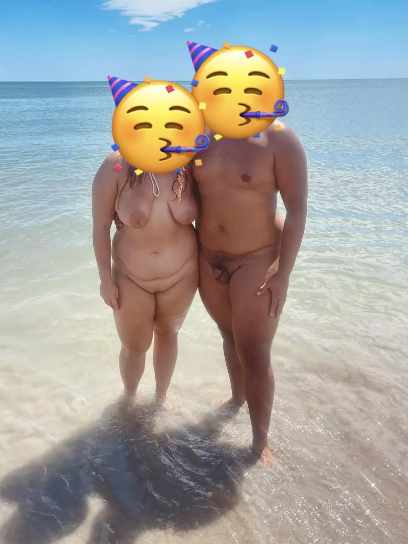 At our favorite beach