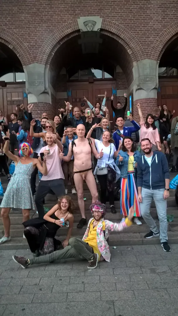 At Pride Amsterdam 😎