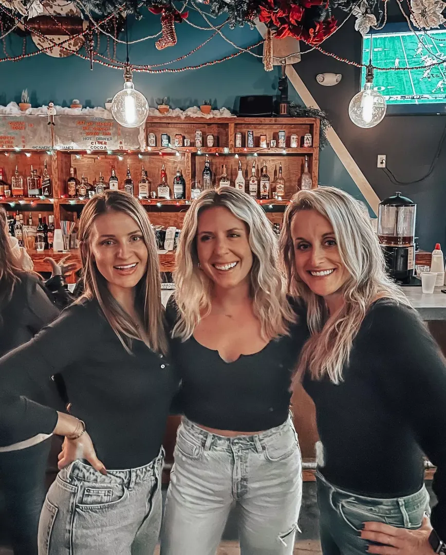 At the bar