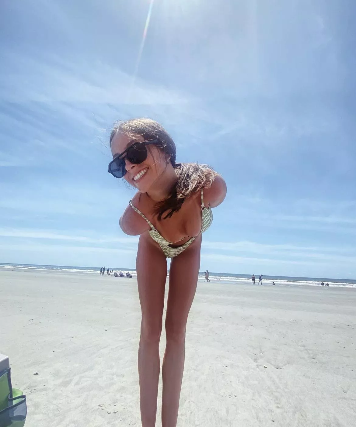 At the beach
