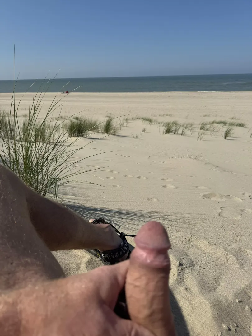 At the beach