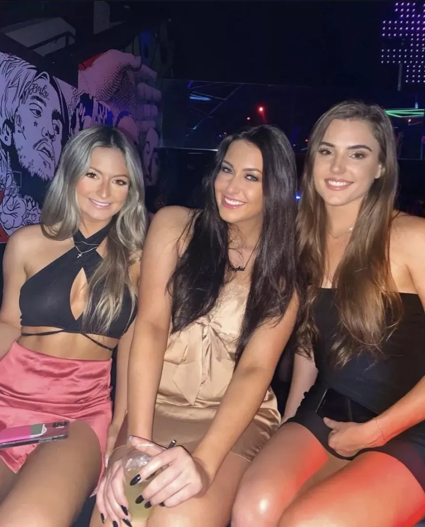 At the club