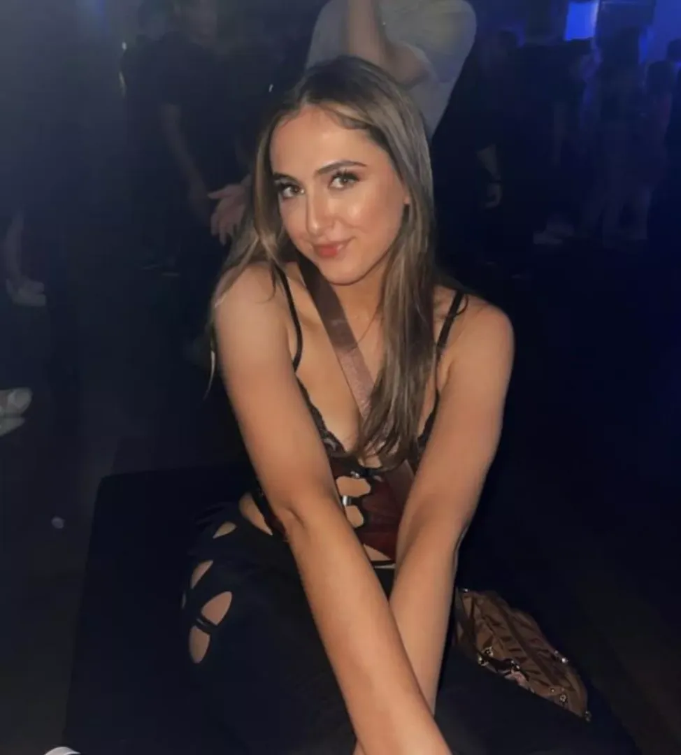 At the club