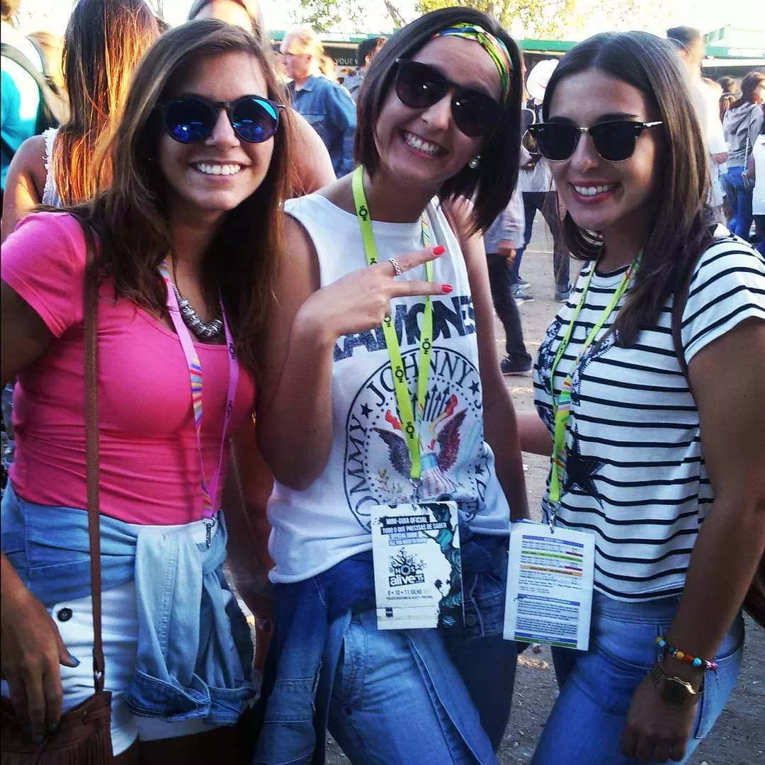 at the concert