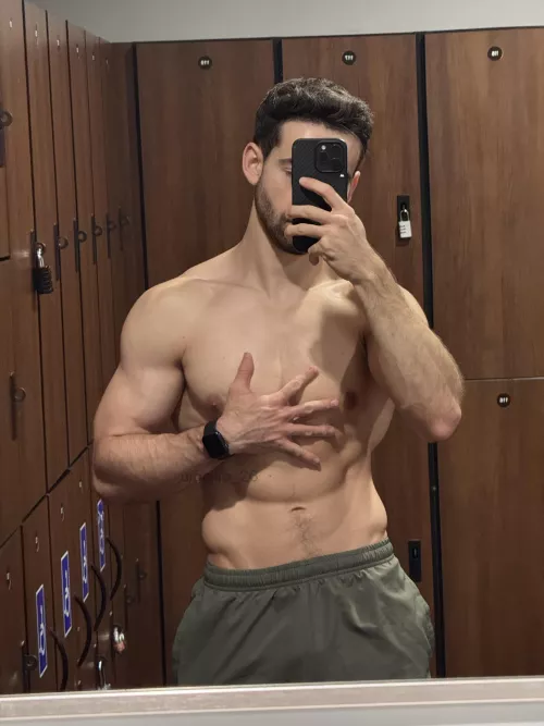 At the gym