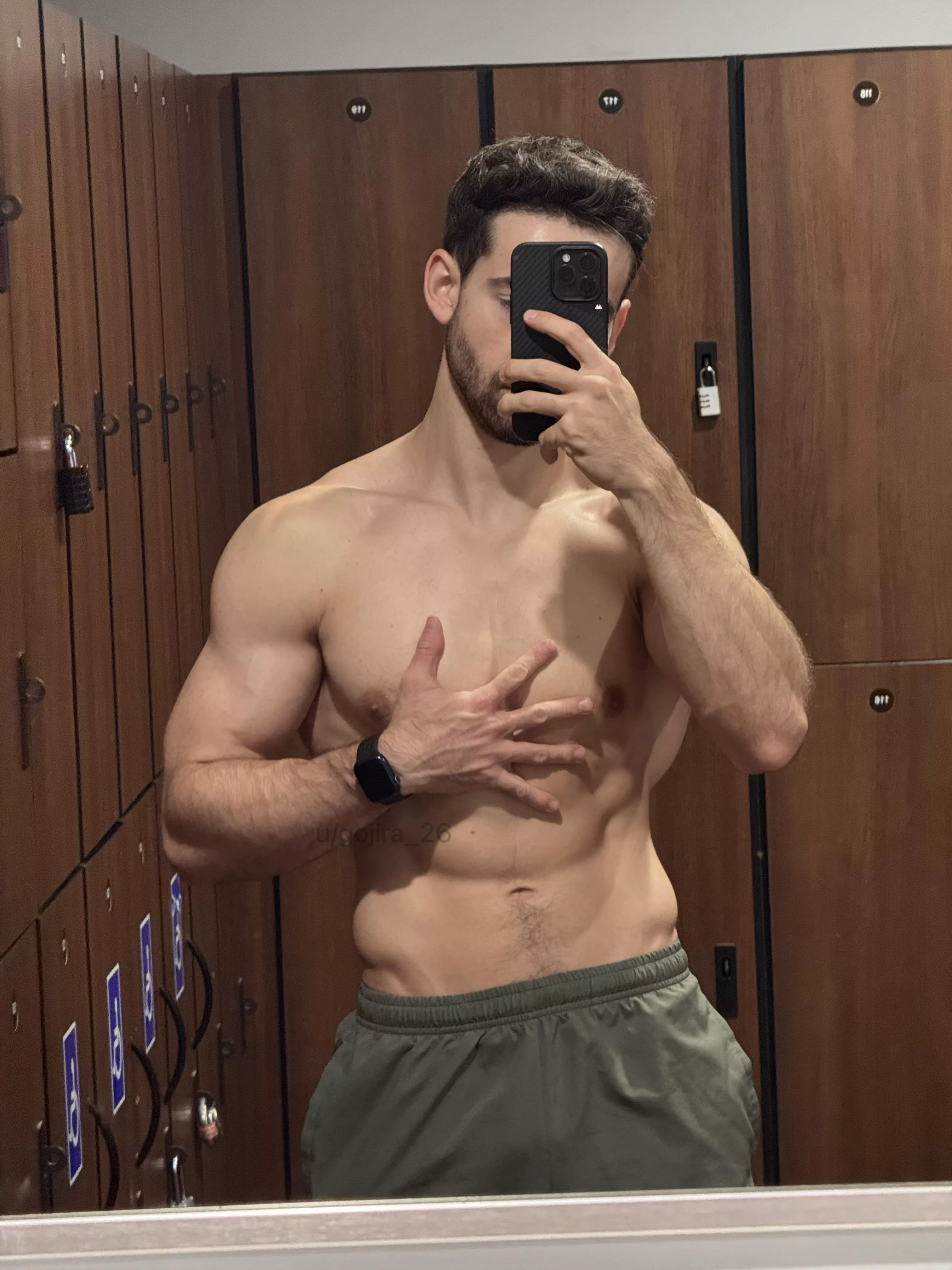 At the gym