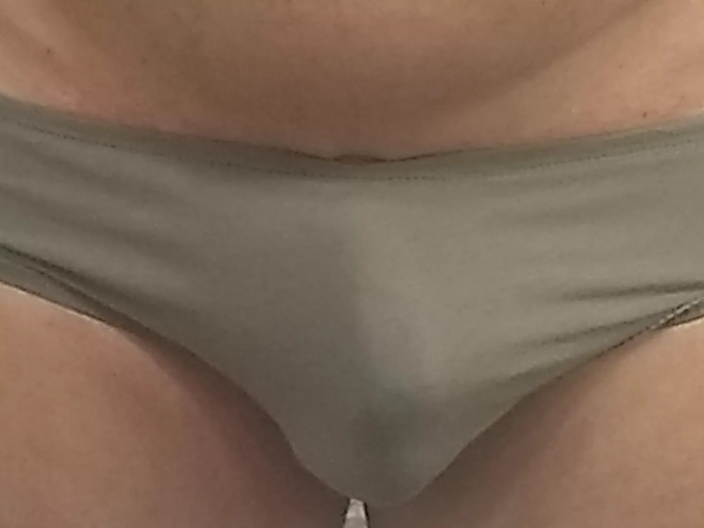 At the gym with Lil Dee. Love a shower and a panty change after workout