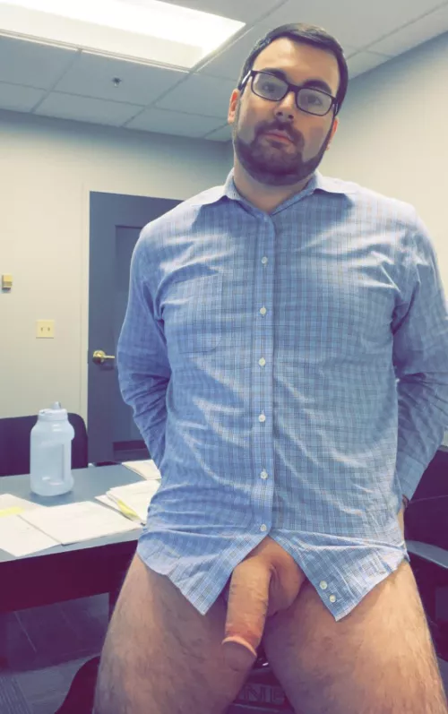 At the office
