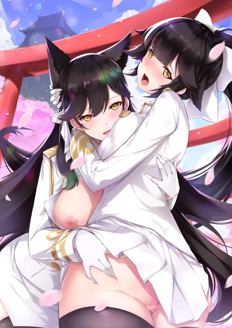 Atago and Takao's mishap