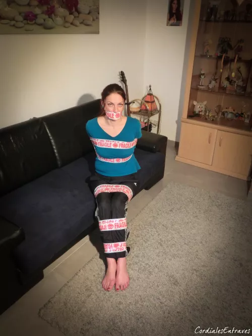 Automne Taped on Sofa