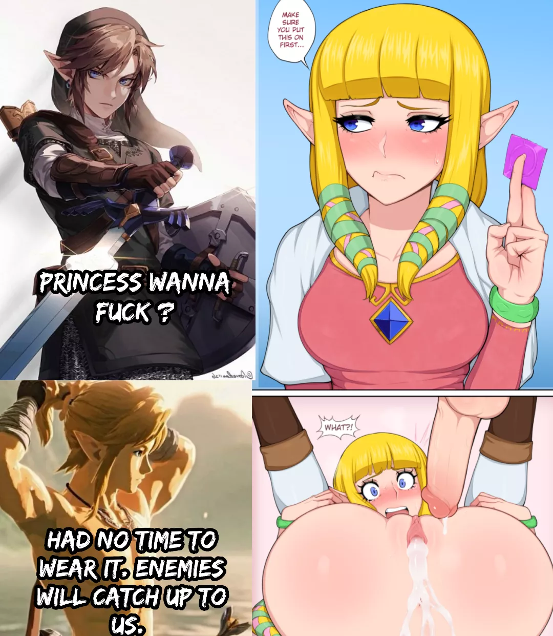 Average Zelda rescue situation 