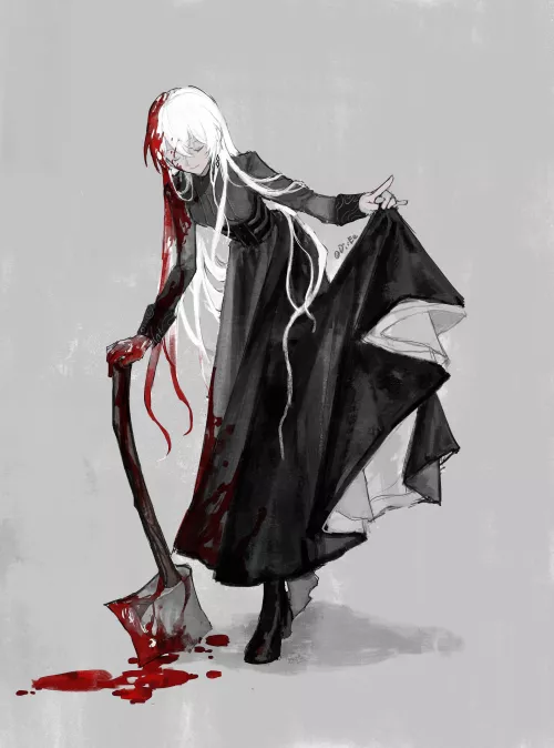 Ax by @Carriann000