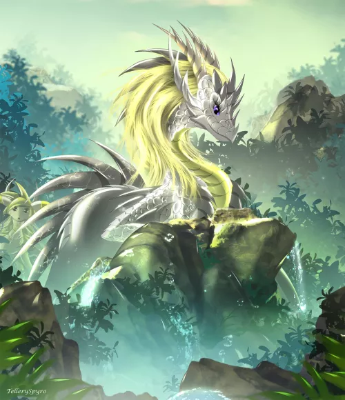 Azaries Amnera - my dear and adored protagonist! (Art by me, Heralds of the Avirentes concept art)