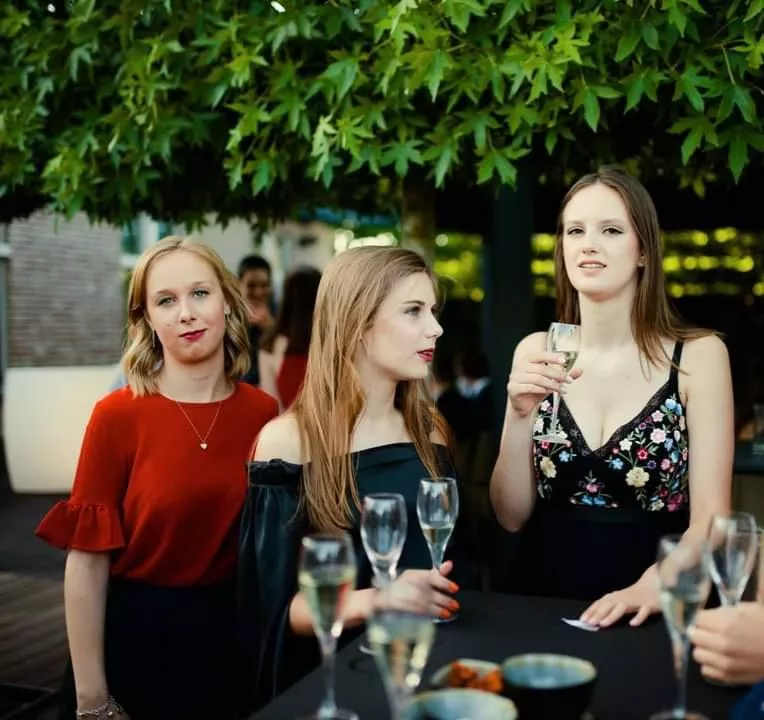 Babes at a gala