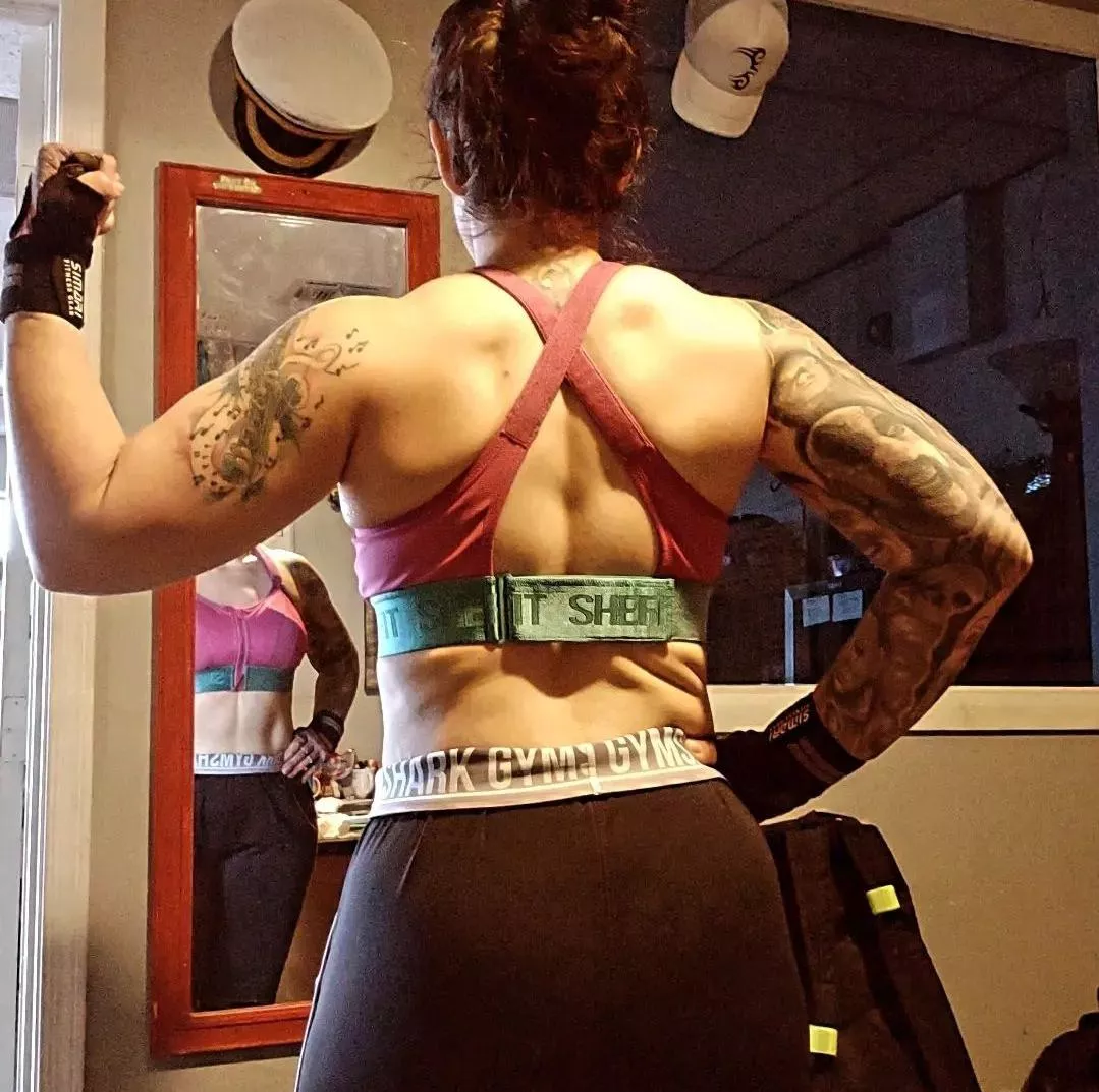 Back is coming in nicely