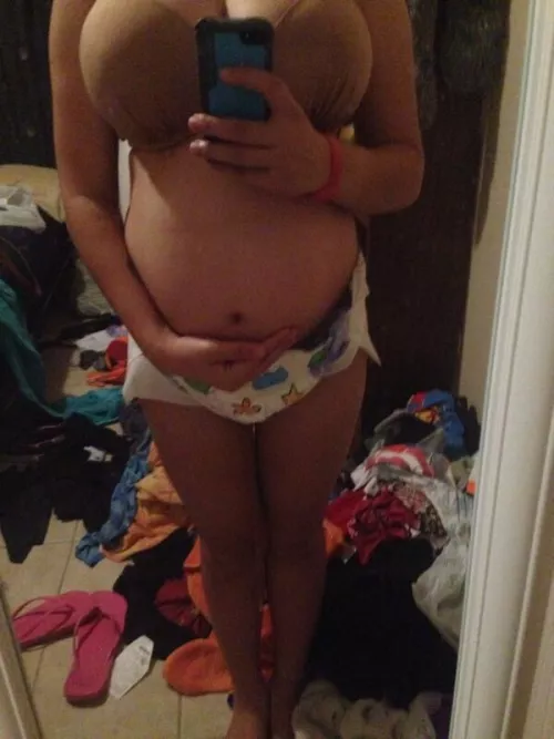 Back when I was a pregnant mommy. Had to pee so much I bought good diapers.