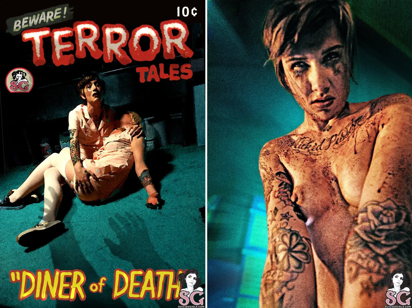 Bailey is Set of the Day with this vintage set! Diner of Death