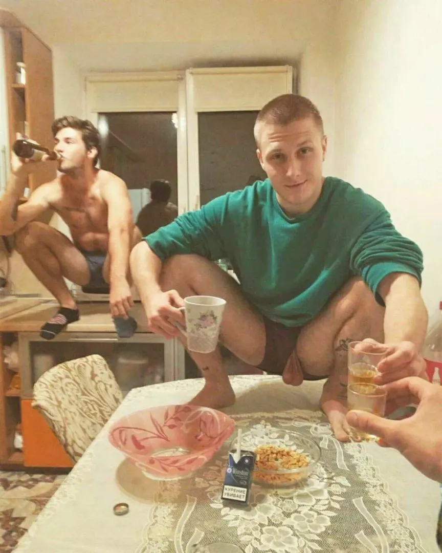 Balls hanging out