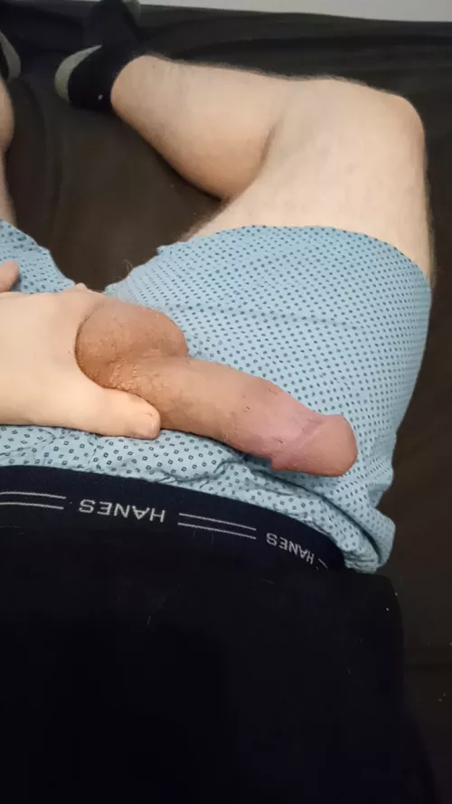 Balls inside or hanging out 🤔