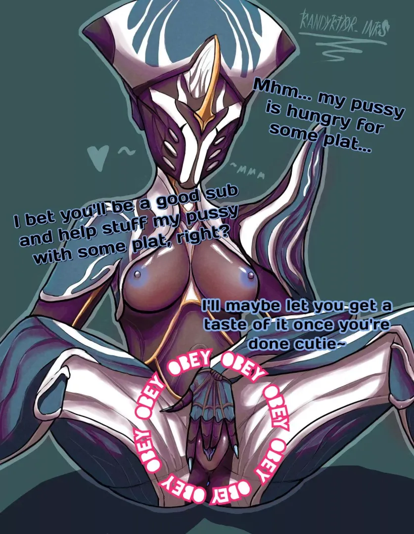[Banshee] Banshee is craving some plat~ | (Image: KANDYKTOR_INKS) (Caption: Me)