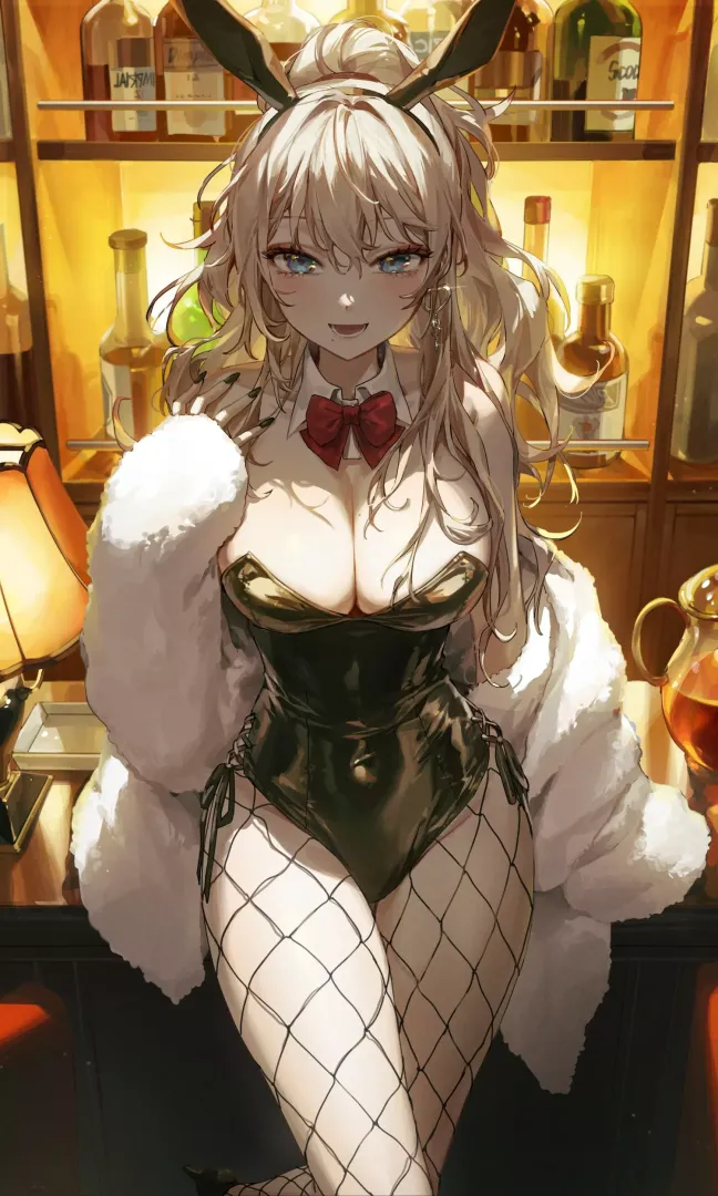 Bar Bunny Girl [Artist's Original]