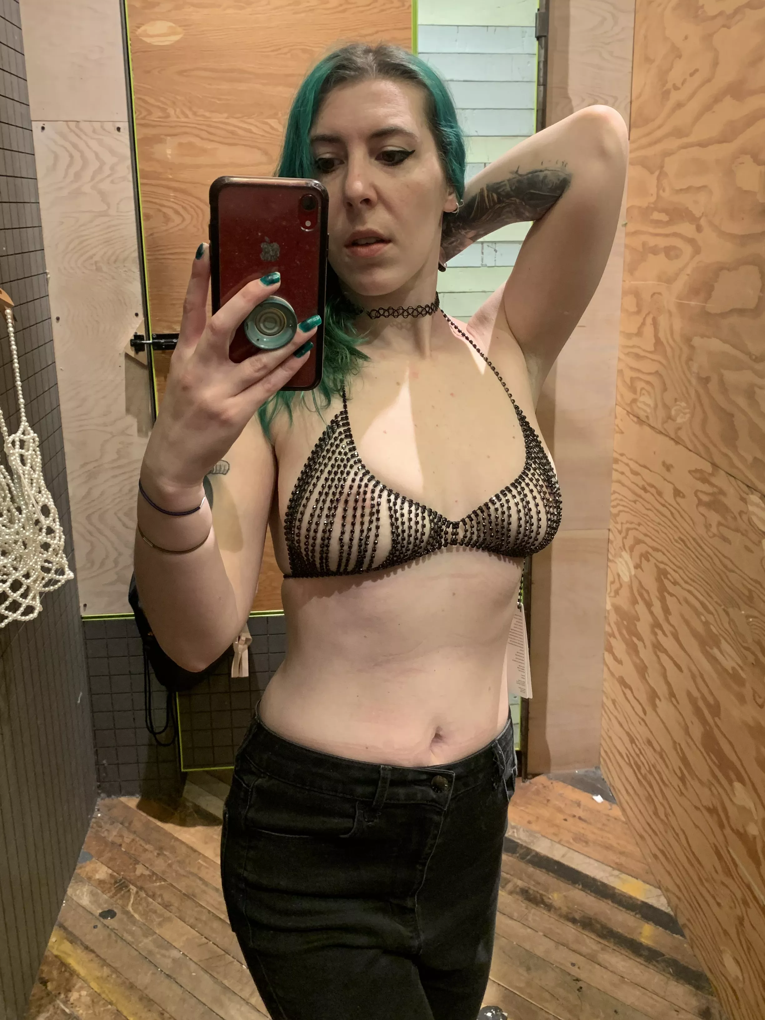 Barely there bra