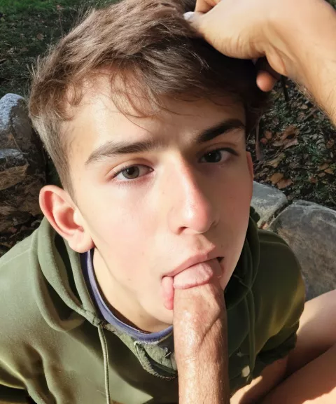 (Basti 19) I love to be caressed and treated with love while I suck...