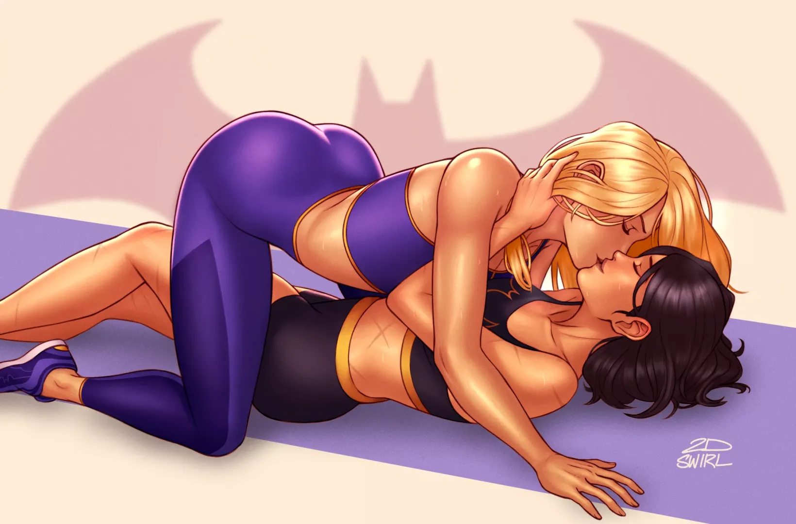 Batgirls Work/Make Out (2dnsfw) [DC]