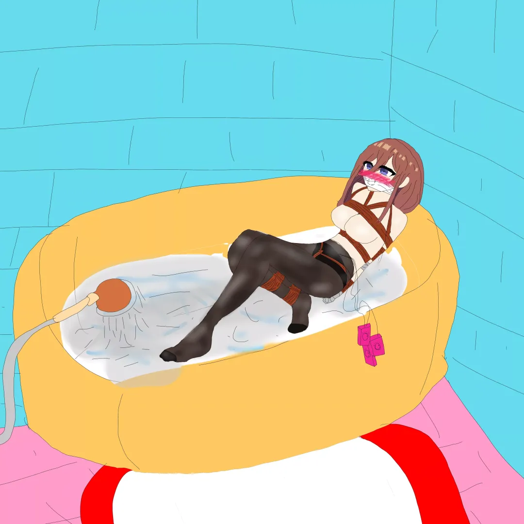 bath with new gf