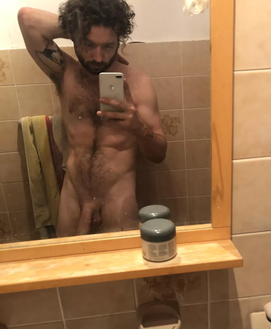 Bathroom cream pie?