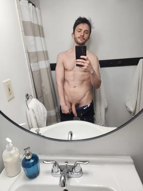 Bathroom selfie