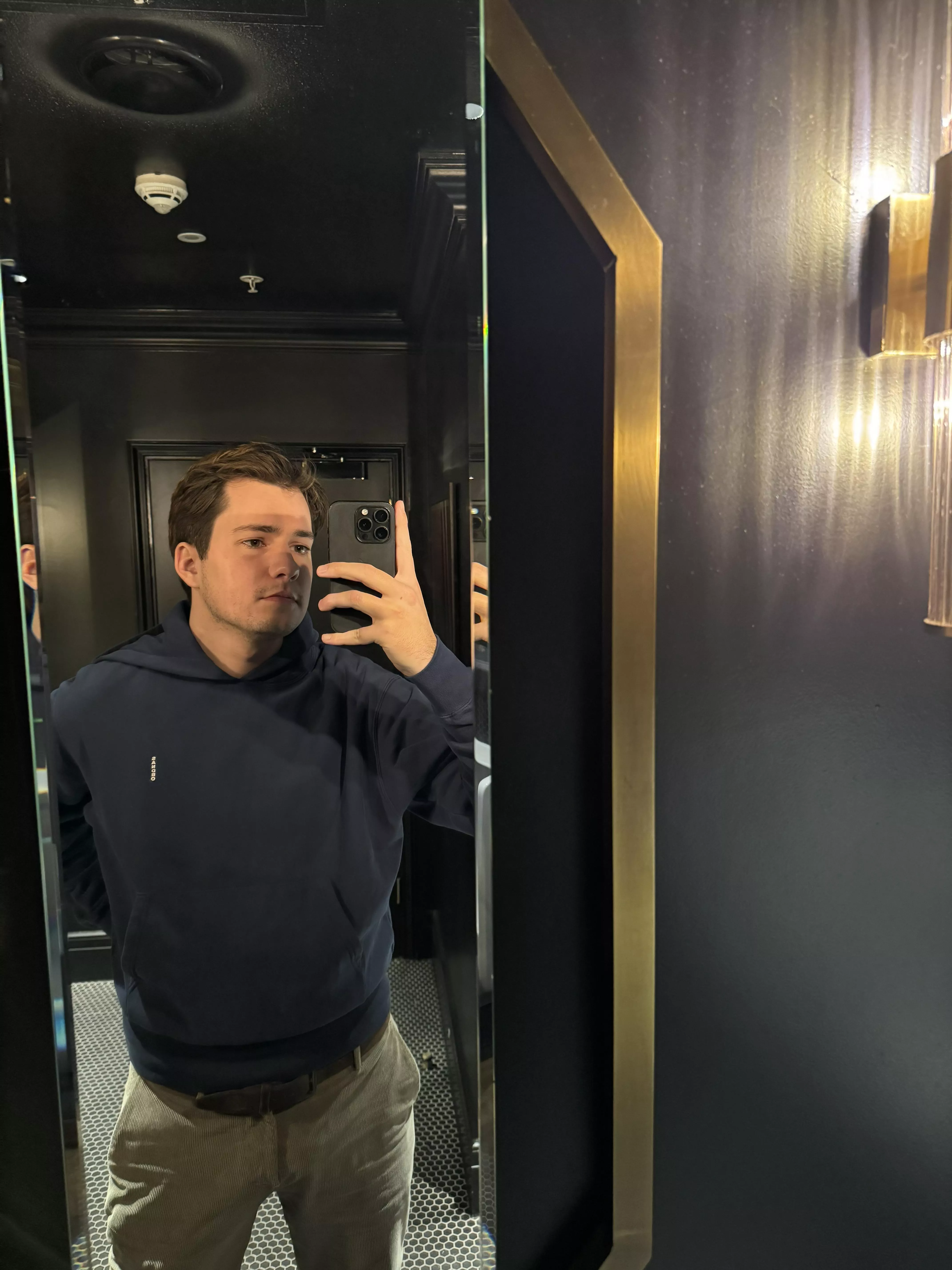 Bathroom selfie