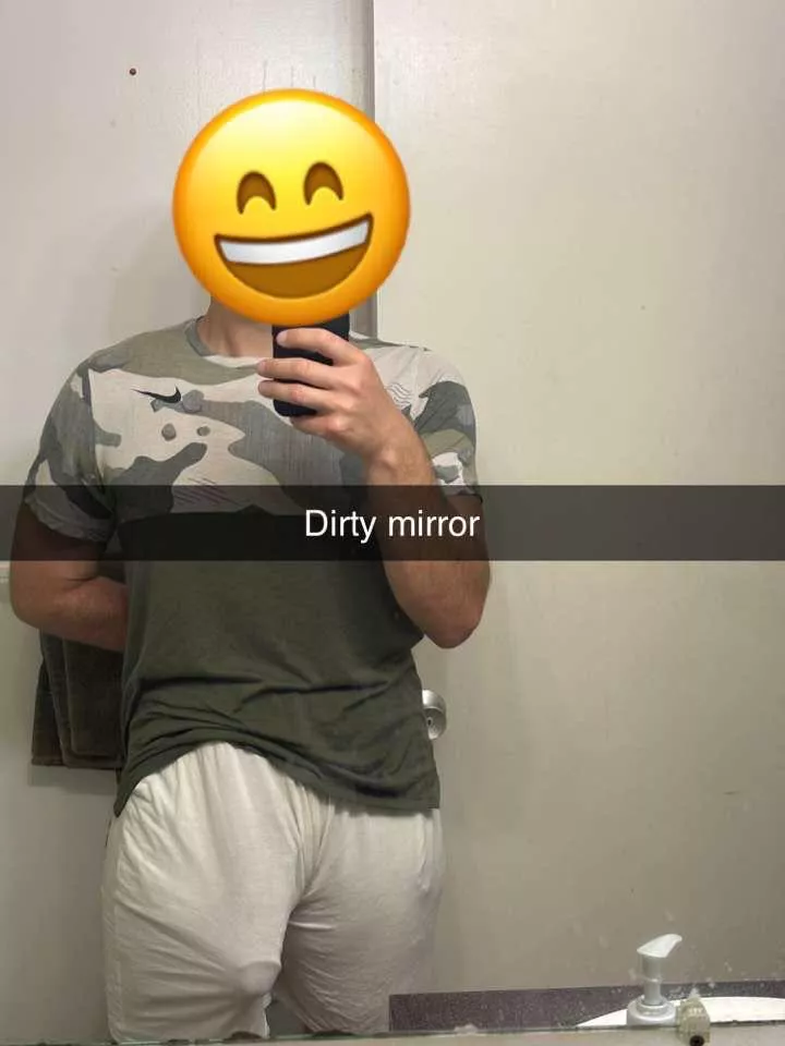 Bathroom selfie