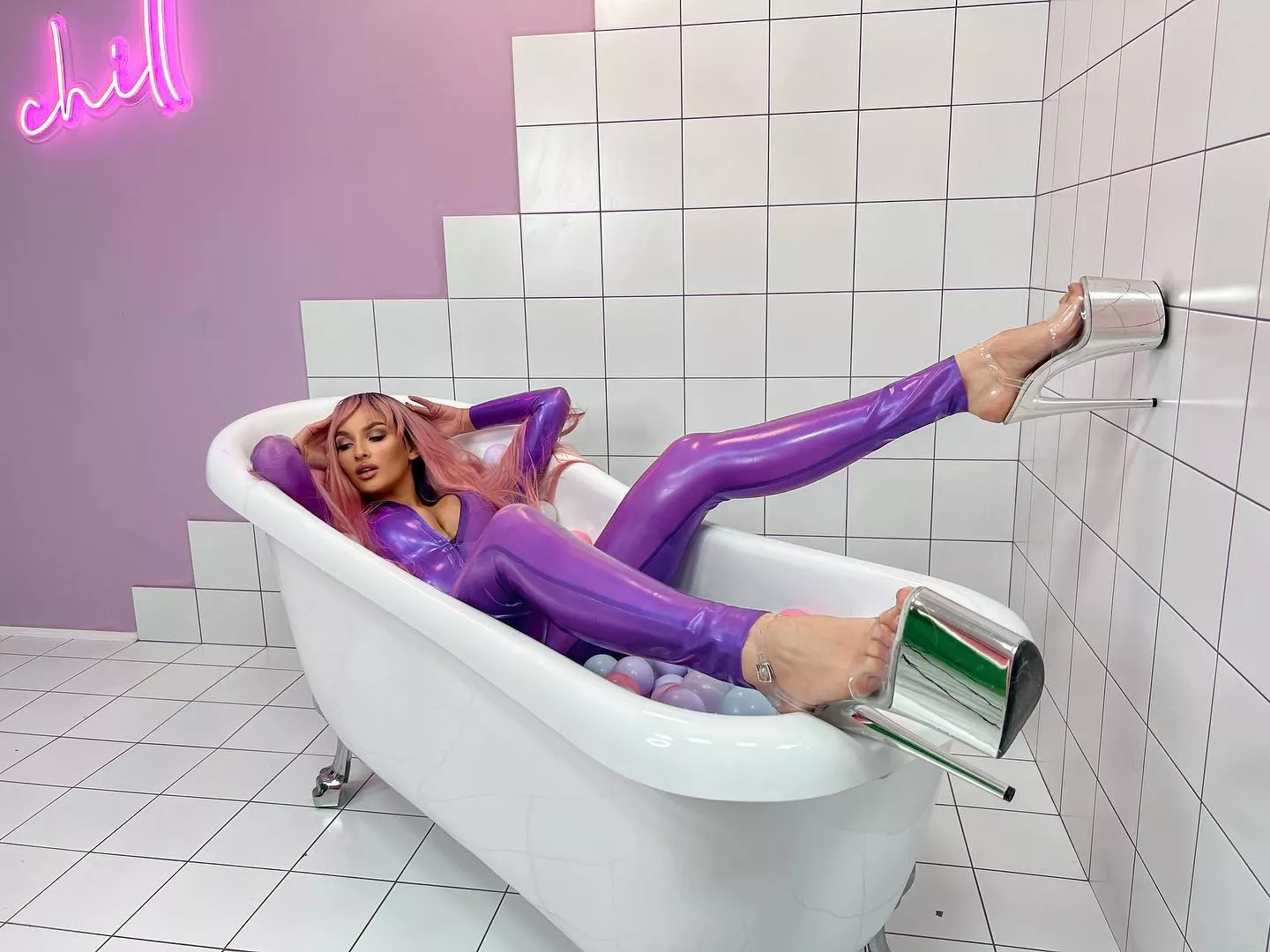Bathtime babe