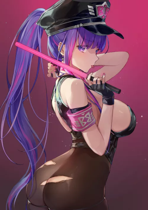 BB in Summer Kiara's Police Outfit (vivi) [Fate/Grand Order]