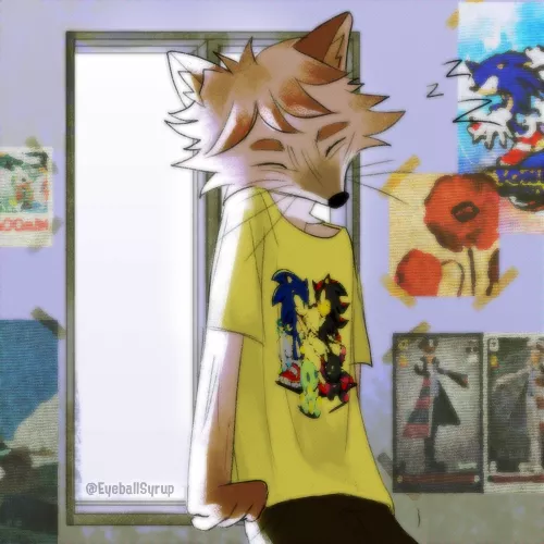 Bday gift 4 friend (by me @Eyeballsyrup on twt)