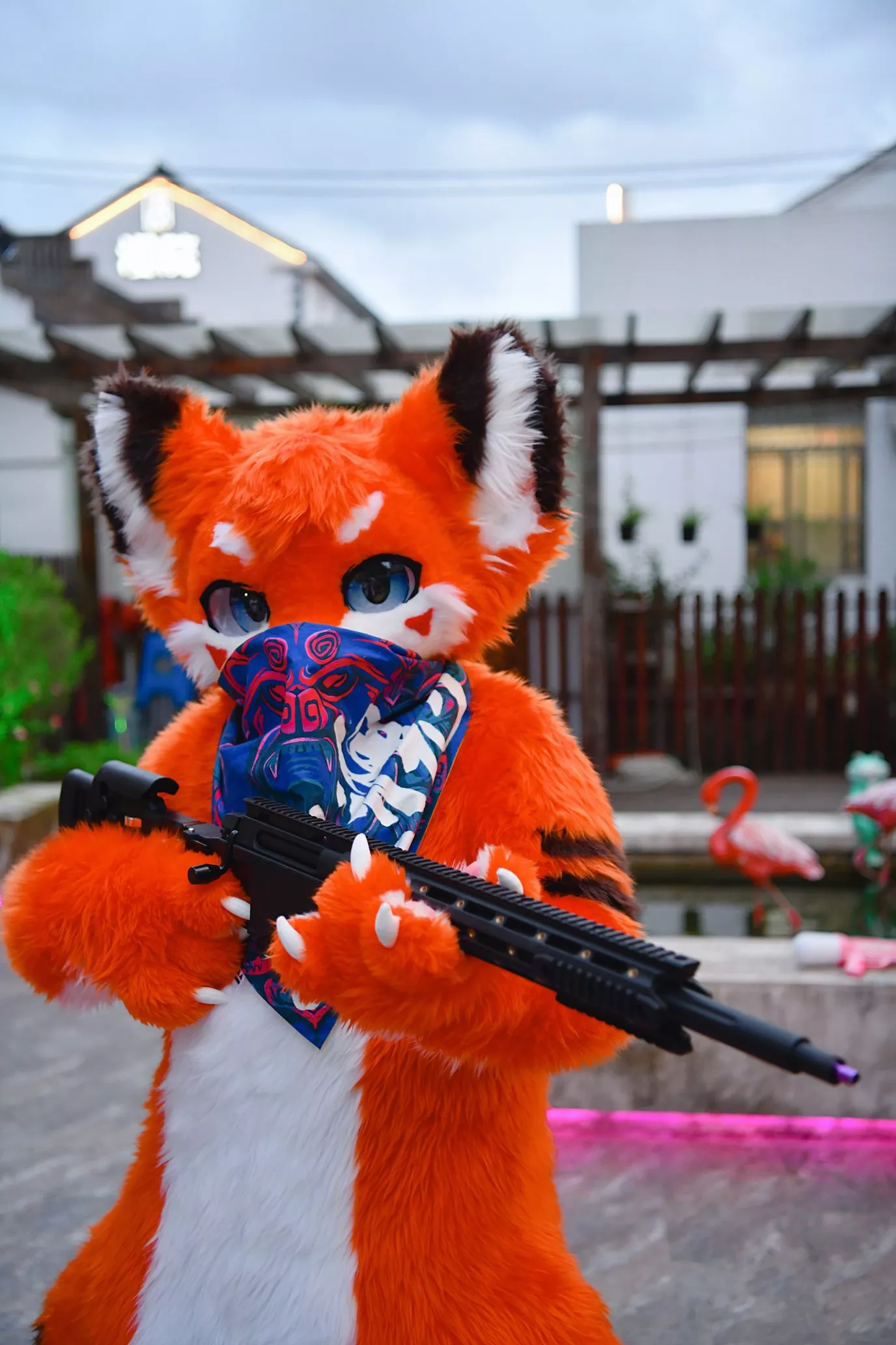 Be a floof; do crime (@YuuriOsato on Twitter)