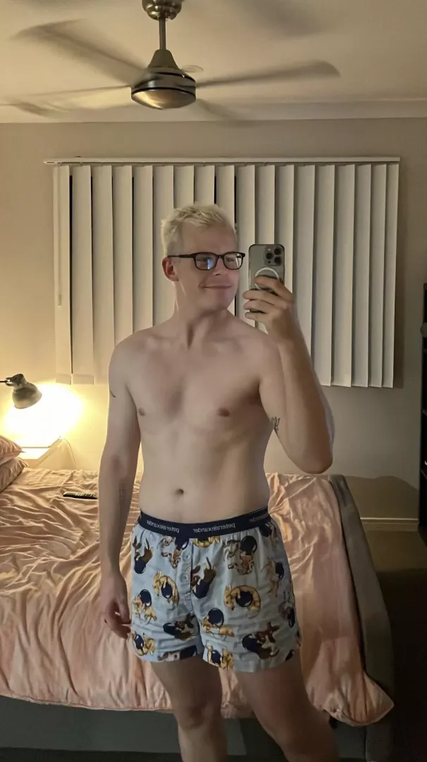 Be honest, do you like my pjs?🤭