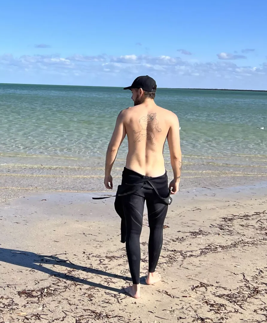 Beach day 😅