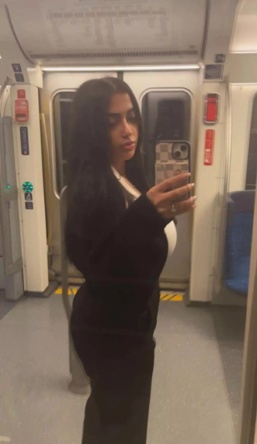 Because she is a '2busty2hide' she got herself a free train ride