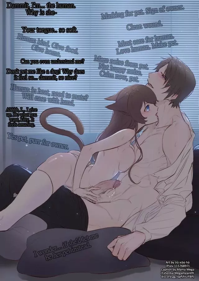 Becoming a pet to this loving Neko.
